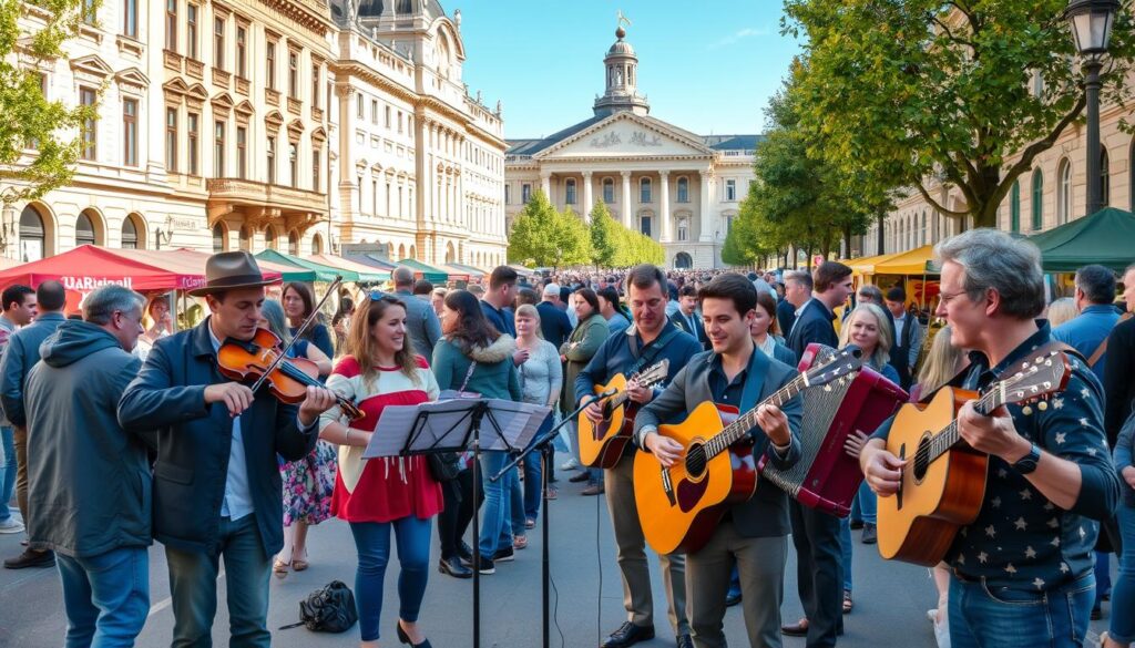 Kultur der Straßenmusik in Wien