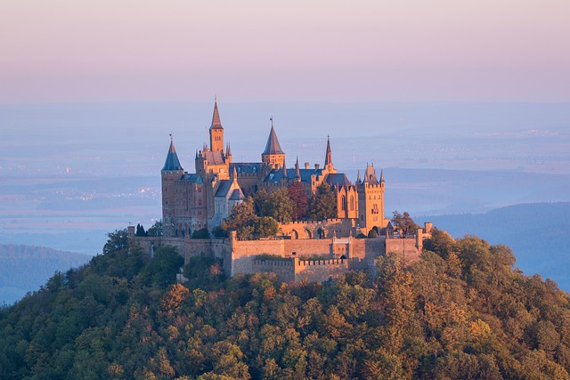 Schloss auf Berg